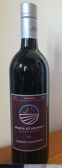 2021 Cabernet Sauvignon, VQA Ontario $ 22.95/ bottle